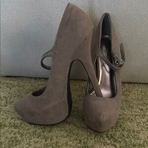 Anne Michelle Tan High Stiletto Heels